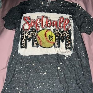2 Softball mom tees